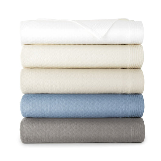 Alyssa Coverlets various colors stacked