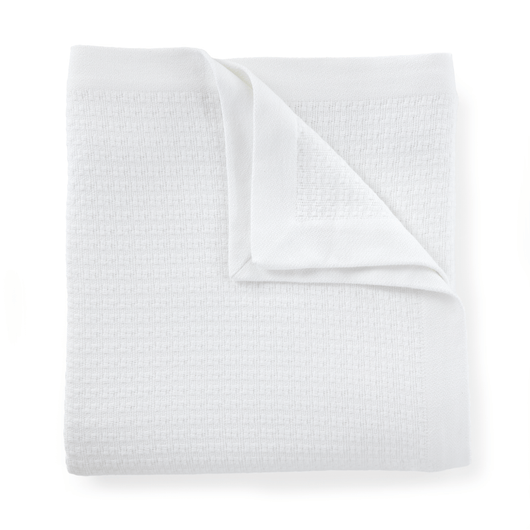 Newport Cotton Blanket white